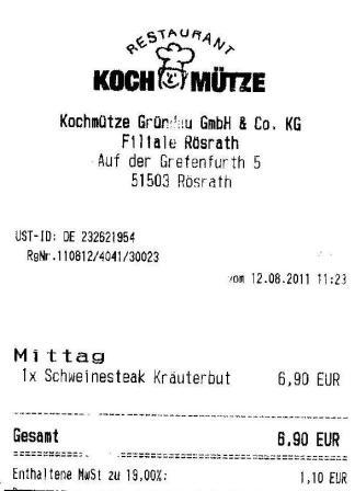 emkf Hffner Kochmtze Restaurant